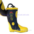 Rubber boots of fire fighting equipment